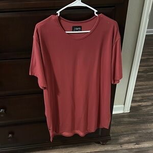 Cuts Clothing Men's Short Sleeve Tee in Deep Red